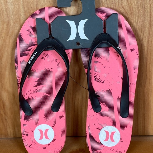 Hurley Flip Flop Sandal Pink TSS1171 - Picture 5 of 9